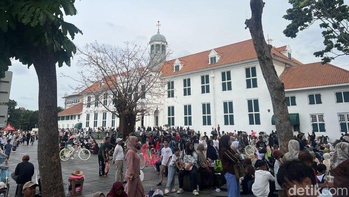 Cerita Warga Bogor ke Kota Tua Jakarta Saat Liburan Usai Nonton IShowSpeed