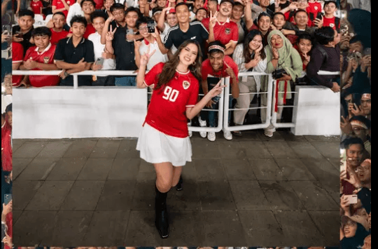 Nyanyi di GBK Dukung Timnas Indonesia, Kesan Raisa Nggak Tahu Apakah Kehadiranku Diinginkan, Tapi...