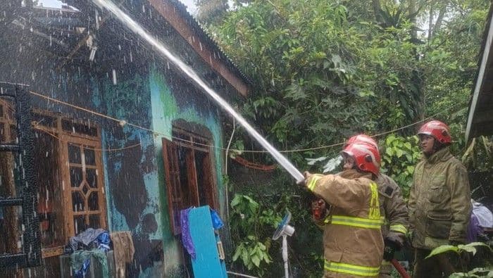 Rumah di Tamansari Bogor Kebakaran, Diduga Akibat Korsleting Listrik