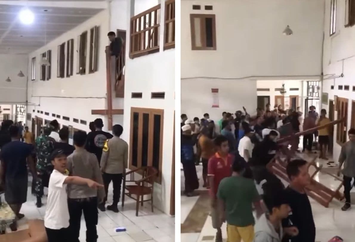 Vila Jadi Gereja Sementara, Warga Langsung Mengamuk