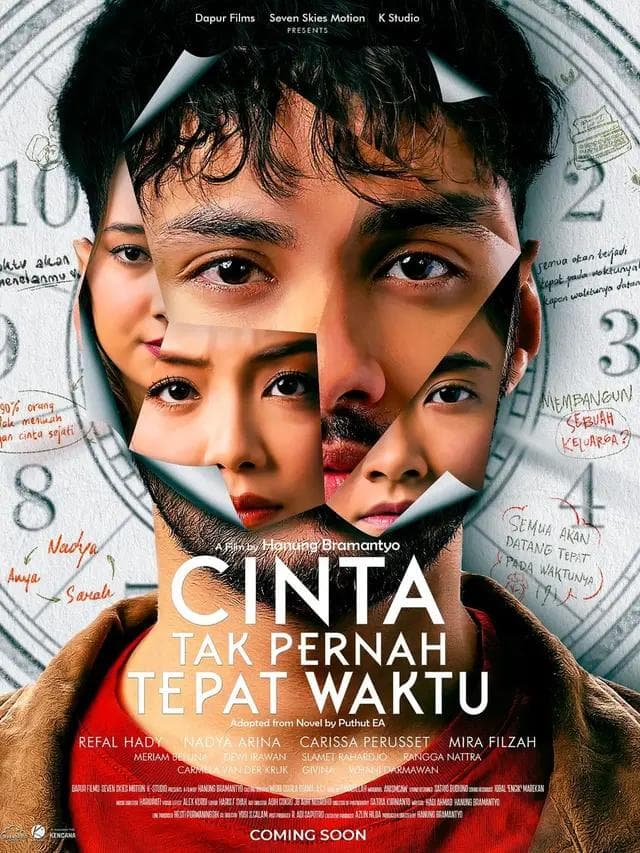 Bikin Film Cinta Tak Pernah Tepat Waktu, Hanung Bramantyo Ngaku Tak Butuh Bintang Melainkan Aktor