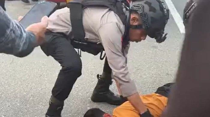 Aksi Brutal Oknum Brimob Aniaya Siswa Pakai Helm hingga Tewas di Tual