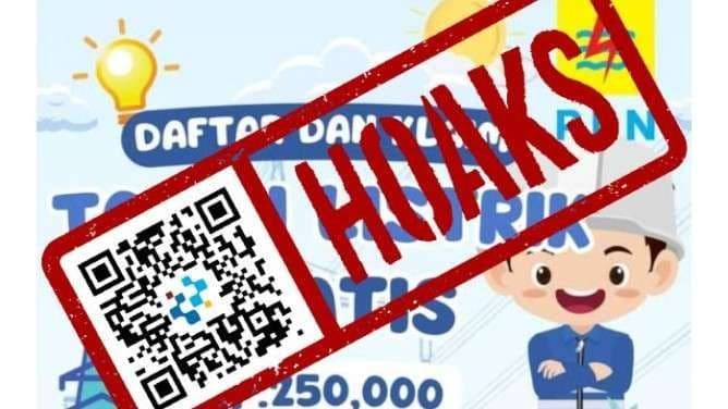 Waspada! Hoaks Voucher Listrik Gratis dari PLN Beredar Lagi
