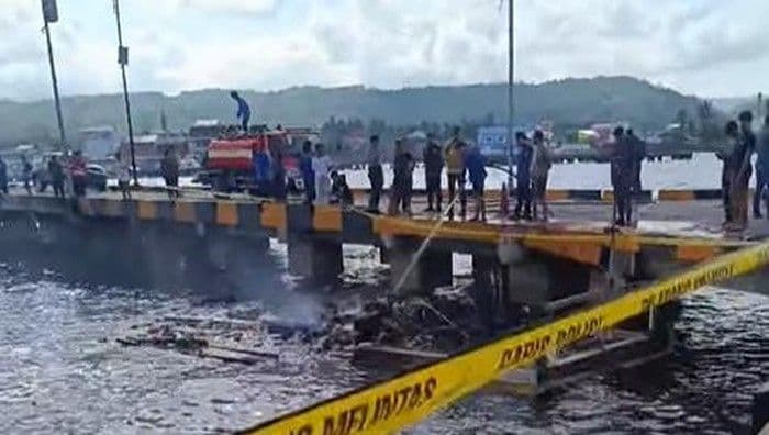 Kapal Pengangkut 3.000 Tabung Gas Meledak di Pelabuhan Sulsel, 2 Tewas