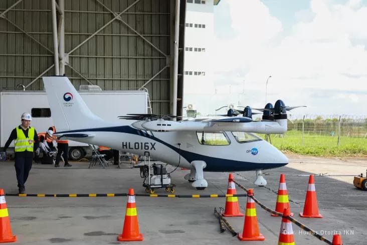 Ini Fitur Taksi Terbang Hyundai yang Berhasil Diuji Terbang di Samarinda